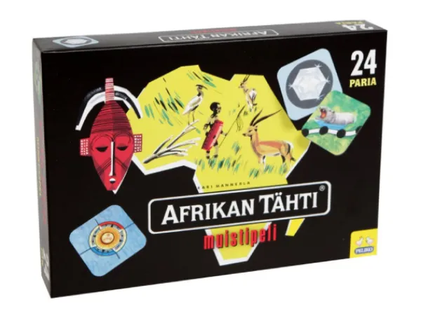 Peliko Muisti-, Tieto- Ja Opetuspelit>Afrikan Tähti -muistipeli
