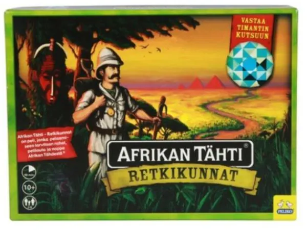 Peliko Lautapelit Ja Ajanvietepelit>Afrikan tähti retkikunnat Lautapeli