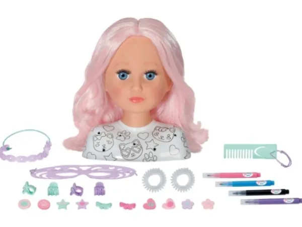 Baby Born Lempiammatit>Sister Styling Artist Head kampauspää