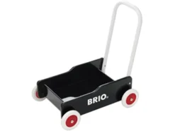 BRIO Työnnettävät Ja Vedettävät>K&auml;velyvaunu, musta