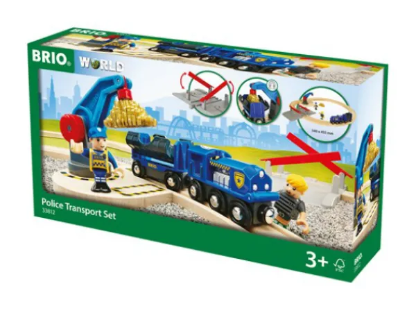 BRIO Junaradat>kultakuljetussetti