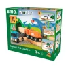 BRIO Junaradat>WORLD Lift and Load -aloitussetti