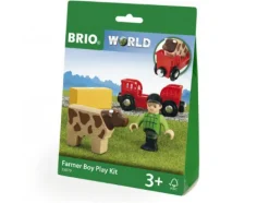 BRIO Brio>WORLD Maatilan poika -leikkisetti