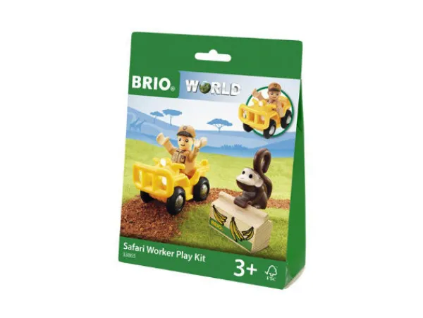 BRIO Brio>WORLD Safarityöntekijä Leikkisetti
