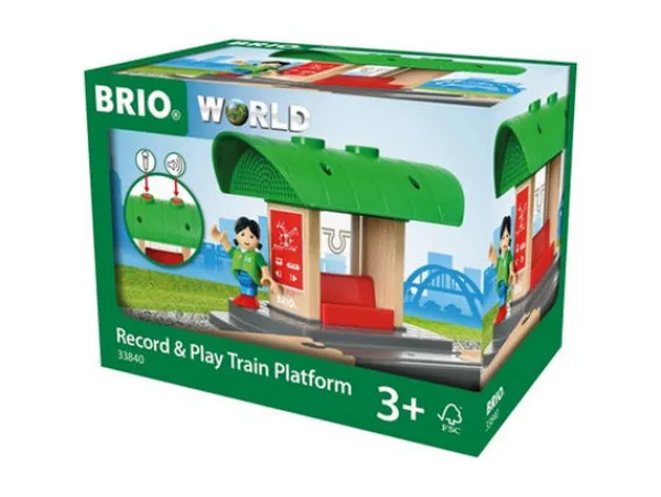 BRIO Junaradat>WORLD Tallenna ja toista -junalaituri