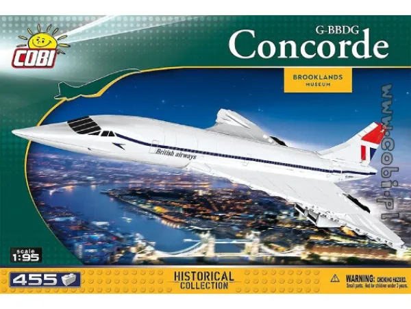 Cobi Cobi>Concorde G-BBDG Yliäänikone (450 osaa)