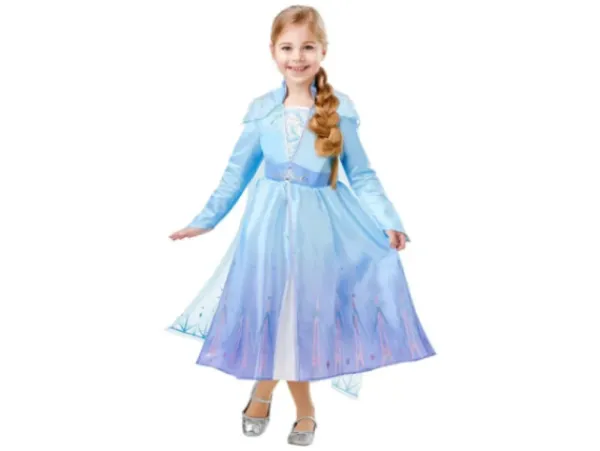 Disney Frozen Naamiaisasut Ja Varusteet>Frozen Elsa Matkamekko Lasten naamiaisasu, M