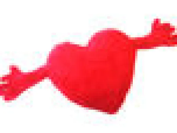 Lelufantti Peitot, Lakanat Ja Tyynyt>Halaava sydäntyyny (2 kpl)