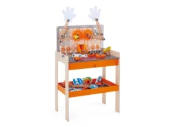 Hape Havaintovälineet>Pikkututkijan ty&ouml;kalupenkki 79 osaa