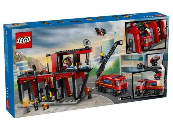 LEGO City Lego City>60414 Paloasema ja Paloauto