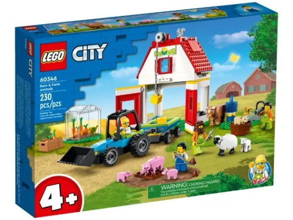 LEGO City Lego City>60346 Ulkorakennus ja maatilan eläimet