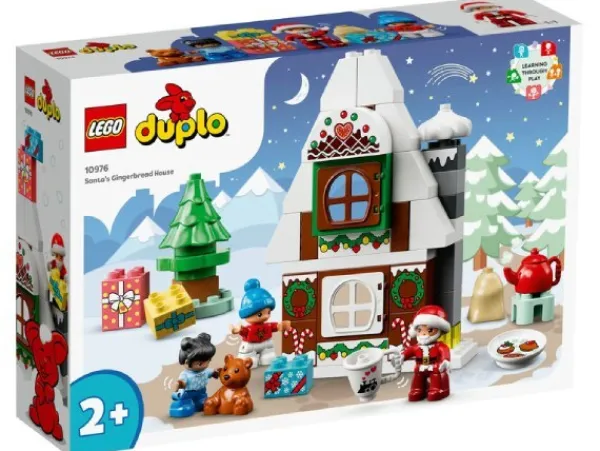 Lelufantti Lego Duplo>LEGO DUPLO Town 10976 Joulupukin piparkakkutalo