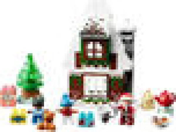Lelufantti Lego Duplo>LEGO DUPLO Town 10976 Joulupukin piparkakkutalo