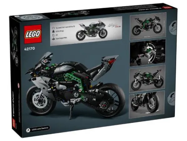 Lelufantti Lego Technic>LEGO Technic 42170 Kawasaki Ninja H2R Moottoripyörä