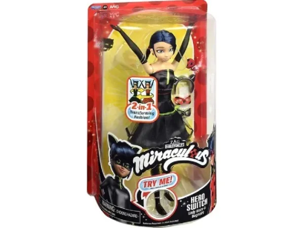Lelufantti Figuurit>Miraculous Ladynoire / Bugnoire Fashion Hero Switch Doll 26 cm