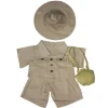 Teddy Mountain Valitse 2: Vaatteet>Safaripuku, 40 cm