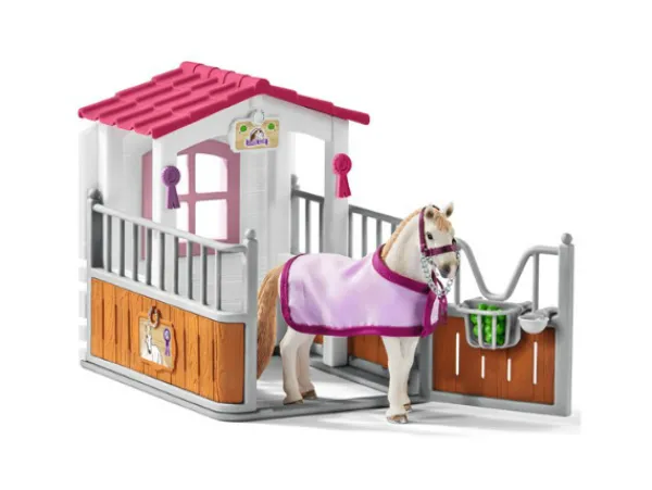 Schleich Eläinfiguurit|Hevosaiheiset Tuotteet>Hevostalli ja Lusitano-tamma