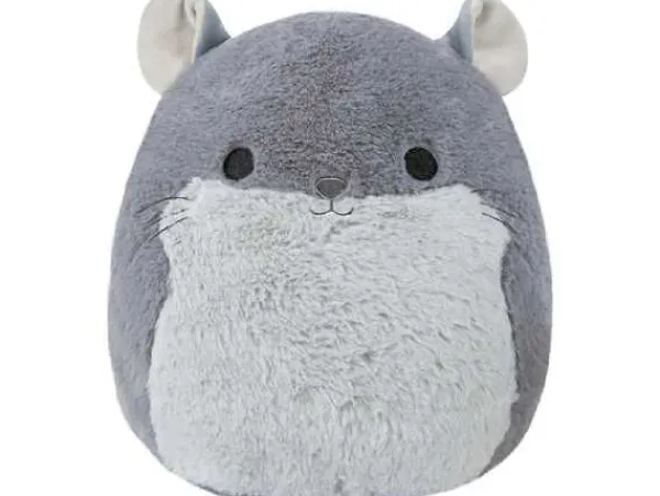 Squishmallows Pehmolelut>Fuzz-A-Mallows Miper Chinchilla Pehmolelu, 30 cm