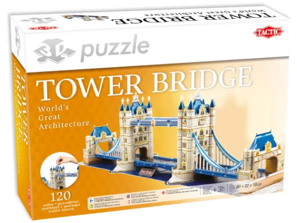 Tactic Palapelit>Tower Bridge 3D -palapeli (121 palaa)