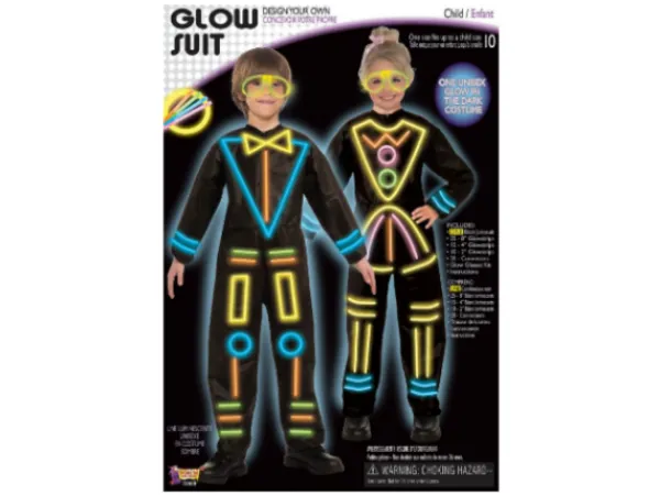 Lelufantti Naamiaisasut Ja Varusteet>Tee-se-itse Glow-asu