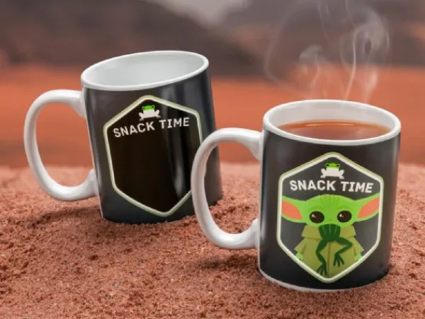 Star Wars Lasten Astiat>The Mandalorian Baby Yoda Lämpöaktiivinen muki