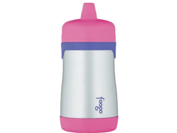Lelufantti Lasten Astiat>Thermos Foogo -nokkatermos, 12 kk, pinkki